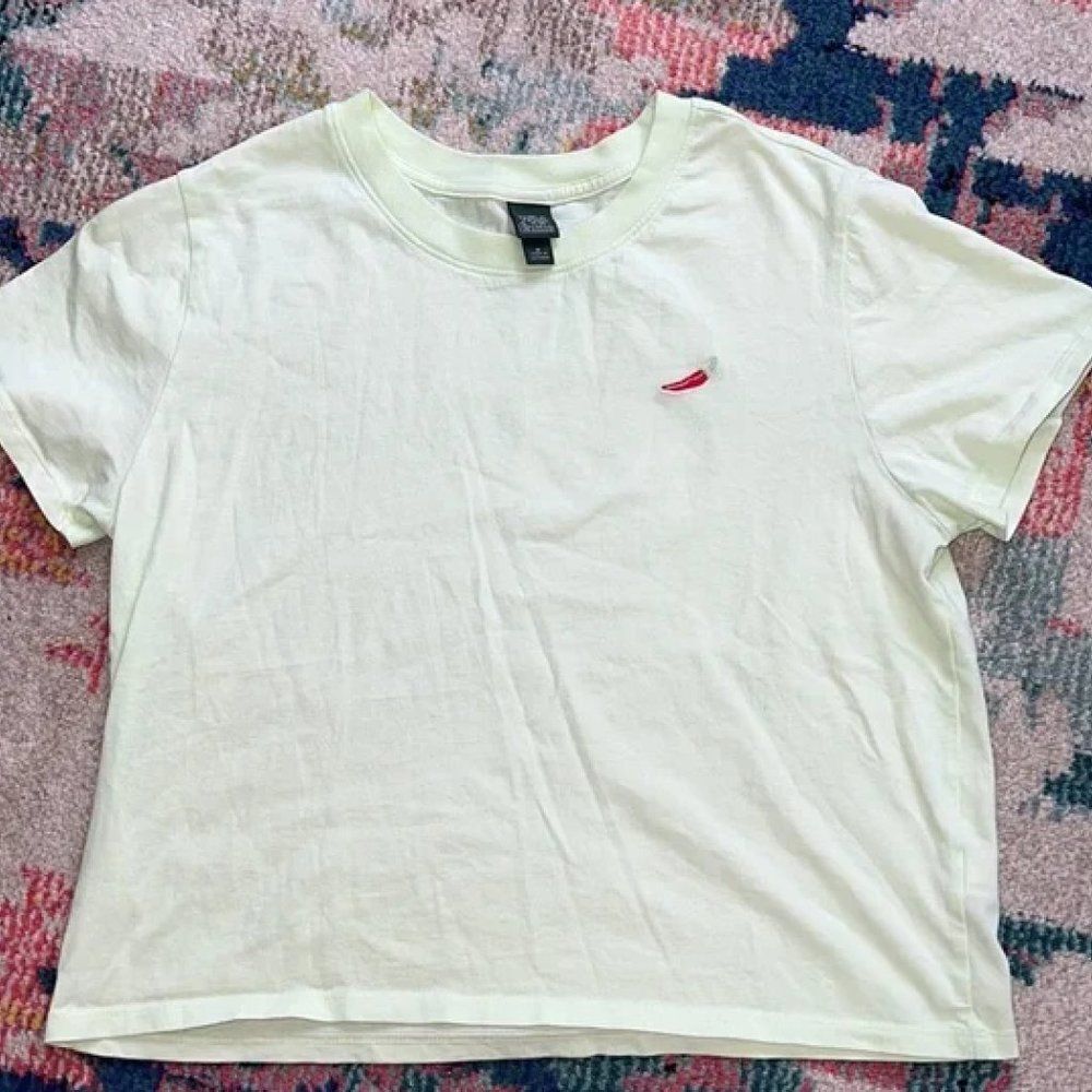 Mint green shirt wild table chili shirt size small